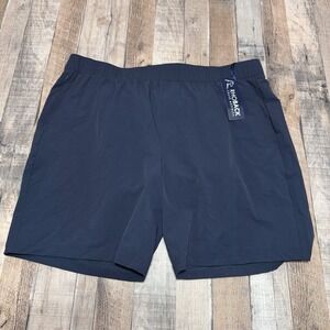 Rhoback Everyday Shorts Men 3XL Midnight Blue 4 Way Stretch Performance NWT